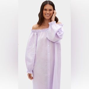Sleeper Loungewear Dress in Lavender